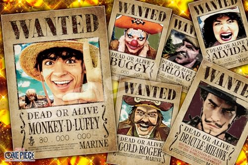 エンスカイ(ENSKY) Netflix実写『ONE PIECE』 WANTED POSTER 50×75cm ジグソーパズル 1000 送料無料