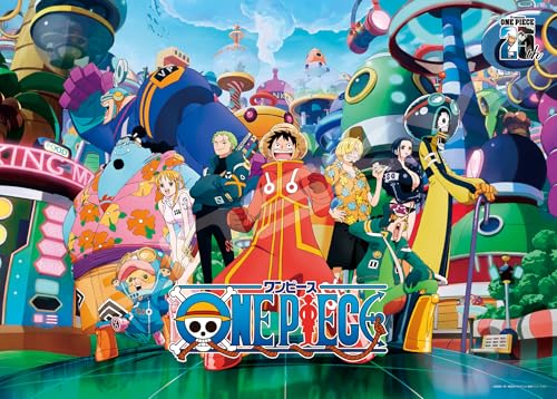 乐天商城 - エンスカイ(ENSKY) ワンピース ワクワクいっぱいの未来島 38×53cm ジグソーパズル 500ピース JIGSAW PUZZLE 送料無料