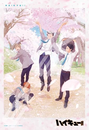 エンスカイ(ENSKY) アニメ「ハイキュー!!」 春爛漫 26×38cm ジグソーパズル 300ピース JIGSAW PUZZLE 3 送料無料