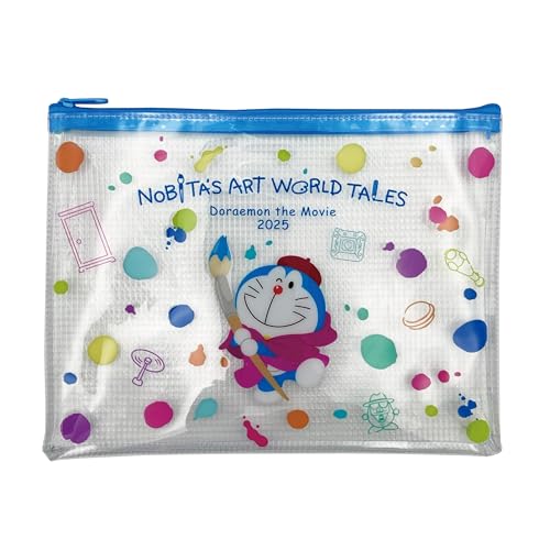 映画ドラえもん のび太の絵世界物語 クリアポーチ 送料無料