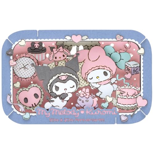 エンスカイ サンリオキャラクターズ PT−L95 マイメロディ＆クロミ 約H192×175×5mm 紙 送料無料