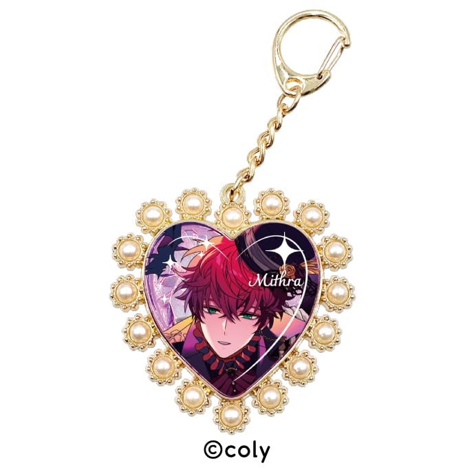 [エンスカイ] 魔法使いの約束 ハートビジューキーホルダー 7.ミスラ 送料無料