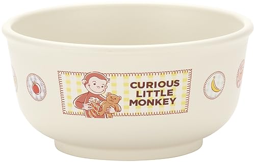 スケーター(Skater) ベビー食器 茶碗 子供用 5ヵ月頃~ 抗菌 プラスチック製 230ml おさるのジョージ XP..