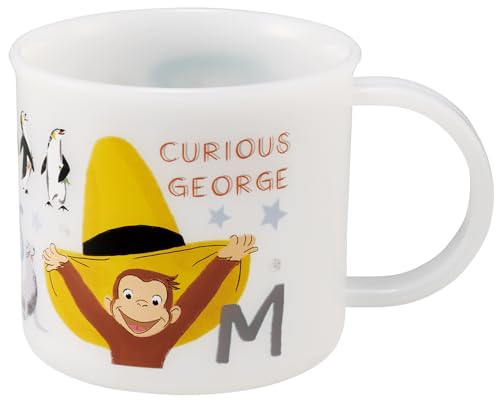 スケーター(Skater) コップ 子供 プラスチック お弁当 200ml 食洗機対応 日本製 おさるのジョージ ZOO 男の子 女の子 送料無料