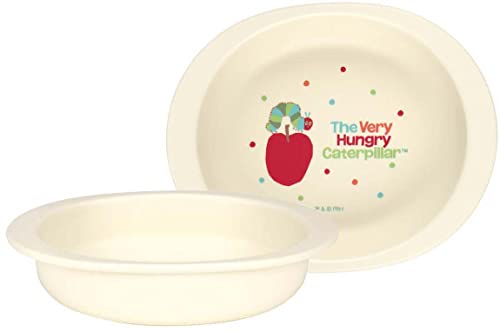 SKATER ベビー食器 小皿 子供用 5ヵ月頃~ 抗菌 プラスチック製 290ml はらぺこあおむし XP25AG-A 送料..