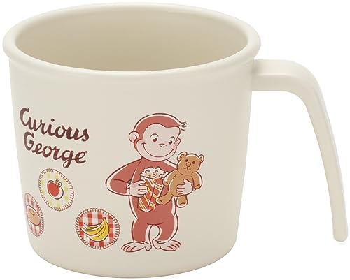 スケーター(Skater) ベビー食器 コップ 子供用 5ヵ月頃~ 抗菌 プラスチック製 230ml おさるのジョージ XP21AG-A 送料無料