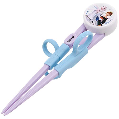 スケーター(Skater) 子供用 トレーニング箸 練習箸 14cm ディズニー アナと雪の女王 対象年齢2~7才 右..