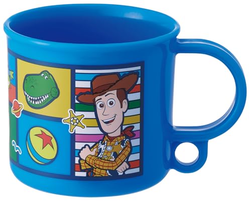 アール・デコトイストーリー/-/KE5AAG・Color:トイストーリー・パッケージ個数:1・サイズ：横9.5×径7.4×高6.8cm・材質：ポリプロピレン、使用抗菌剤の種類：無機抗菌剤・原産国：日本SIAA抗菌加工。 Ag+銀イオンで抗菌仕様。 細菌の増殖を抑制します。 吊り下げに便利な穴が付いているので水切れが良く衛生的に保管できるコップです。 名前シールがついているので幼稚園や学校へ持っていくのにピッタリ。 食洗機に対応しているのでご家庭でもお使いいただけてお手入れが簡単です。 ※すべての細菌の増殖を抑制するものではありません。