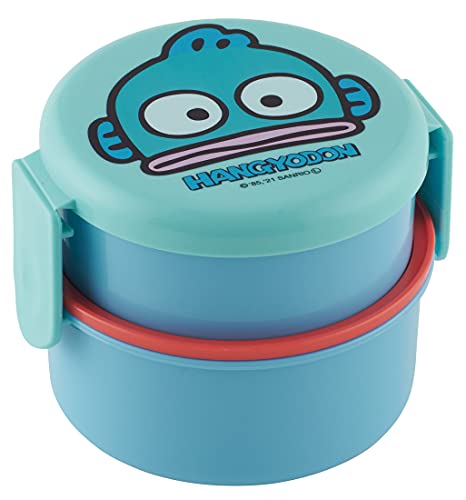 Rakuten - スケーター(Skater) 弁当箱 500ml 2段 丸型 おにぎりケース 抗菌 日本製 はんぎょどん サンリオ 500ml ONWR1 送料無料