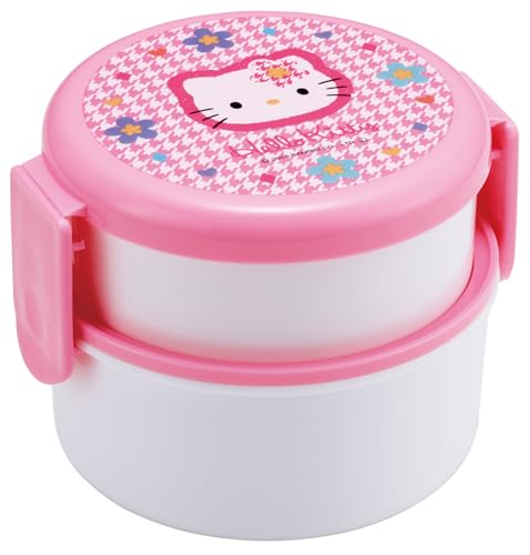 スケーター(Skater) 弁当箱 抗菌 2段 ランチ ボックス 丸型 おにぎり ケース 500ml 日本製 レンジ対応 ..