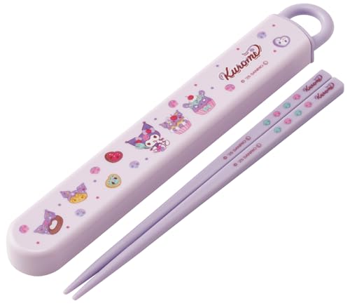 Rakuten - スケーター(Skater) 子供用 箸 箸箱 セット 16.5cm 日本製 スライド式 サンリオ クロミ Fancy Snacks We 送料無料