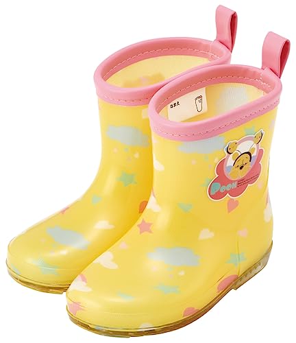 スケーター(Skater) レインブーツ シューズ 長靴 子供用 ディズニー くまのプーさん 反射テープ付 14cm RIBT14-A 送料無料