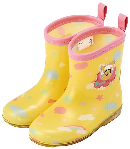 スケーター(Skater) レインブーツ シューズ 長靴 子供用 ディズニー くまのプーさん 反射テープ付 16cm..