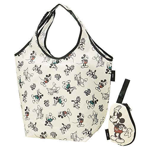 スケーター(Skater) ポーチ付 ショッピングバッグ エコバッグ 横420×縦320×マチ180mm ミッキー マウス KBS42P 送料無料(4.0)