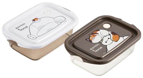 スケーター(Skater) シール容器 500ml 2P 抗菌 保存容器 ディズニー ベイマックス & モチ おかず容器 日本製 FCN 送料無料