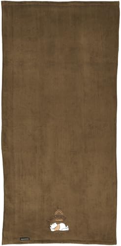 バスタオルプー/サイズ：横60×縦120cm/BBT1・Color:プーPatternName:バスタオル・パッケージ個数:1・サイズ：横60×縦120cm・材質：ポリエステル80％、ナイロン20％・原産国：中国優しい肌触りのマイクロファイバー生地がしっかり吸収。 急速速乾のバスタオルです。 お洗濯可能で衛生的。 ※漂白剤・タンブル乾燥・ドライクリーニング・アイロンは使用しないでください。