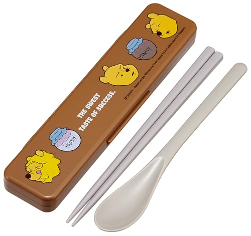 スケーター(Skater) 箸 スプーンセット 弁当 大人用 抗菌 コンビセット 18cm カチャカチャ鳴らない 日本製 ディズニー く 送料無料