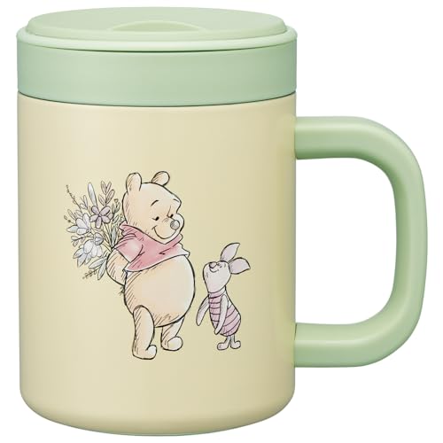 スケーター (Skater) 保温保冷 真空断熱 ステンレスマグカップ 320ml インナーカップ付き くまのプーさ..