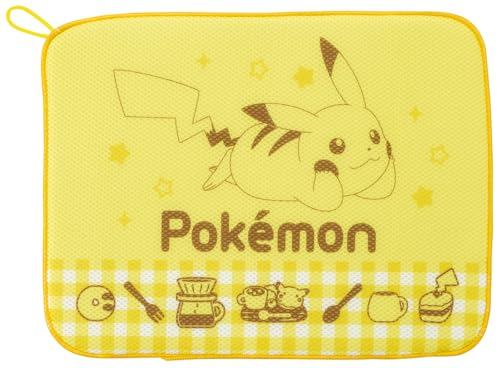スケーター(Skater) 水切り 水切りマット 食器水切り 31×41cm ポケモン HAPPY Cafe KM1-A 送料無料