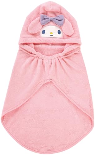 スケーター(Skater) 犬 猫 ペット用 バスケープ タオル 68×40cm 吸水 速乾 サンリオ マイメロディ PBCP1 送料無料