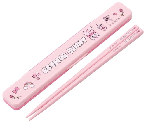 Rakuten - スケーター(Skater) 箸 箸箱 セット 18cm 日本製 エスターバニー ABC3-A 送料無料