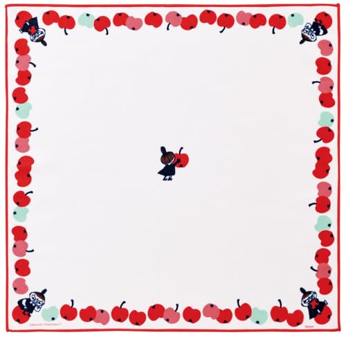 スケーター(Skater) くっつくランチクロス 結ばずカンタン ムーミン リトルミイ りんご KBST43 送料無料