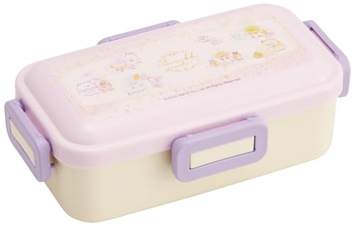 スケーター(Skater) 弁当箱 530ml 1段 女性 日本製 汁漏れしにくい4点ロック ランチボックス 食洗機対応 レンジ対応 す 送料無料