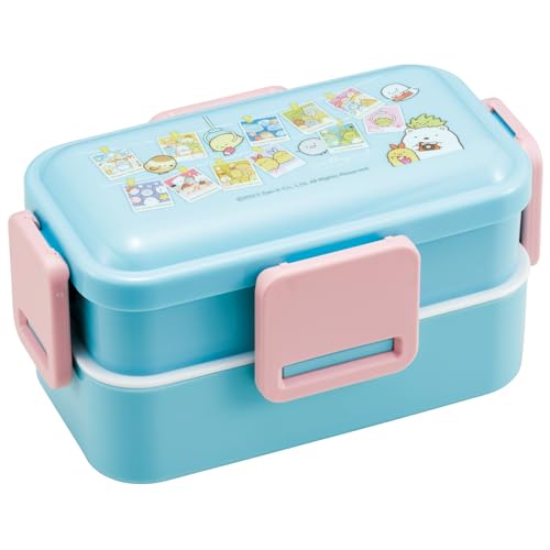 樂天商城 - スケーター(Skater) 弁当箱 2段 600ml 女性用 抗菌 ふんわり盛れる ドーム型フタ すみっコぐらし あつまるんです 日本製 送料無料