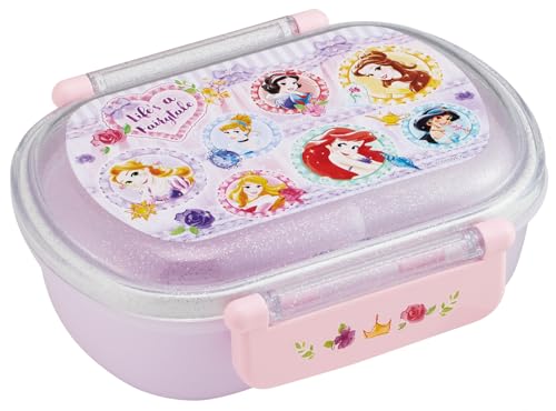 スケーター(Skater) 子供用 弁当箱 ランチボックス 360ml 日本製 ディズニー プリンセス 26 女の子 QAF2BA-A 送料無料