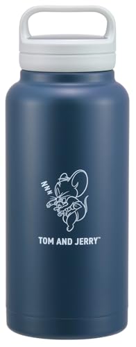 ジェリー マグボトル スケーター(Skater) 保温 保冷 ステンレス マグボトル 1000ml スクリューハンドル付 トムとジェリー おひるね STSC1 送料無料