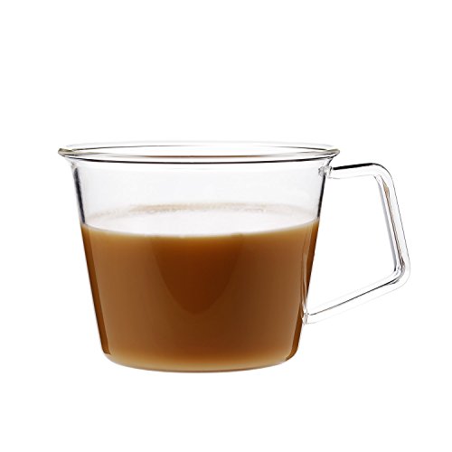 コーヒーカップブラウン/220ml/8434・Size:220mlStyle:コーヒーカップ・パッケージ個数:1・サイズ:87 x 65 x 106 mm 容量:220 ml・素材:耐熱ガラス・電子レンジ:可・食器乾燥機:可・食器洗浄機:可シンプルで整然とした美しさを持つグラスウェアキャスト。多種多様なドリンクにそれぞれ適応するようデザインされた、バリエーション豊かなシリーズ。 品位ある佇まいながらも、細部まで計算された使いやすさを備えています 幅広いシーンで活躍します。