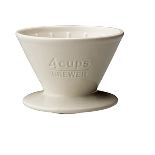 乐天商城 - KINTO (キントー) SCS ブリューワー 4cups 磁器 ホワイト コーヒー 食洗機対応 27631 送料無料