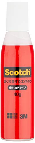 3M スコッチ 液体のり 速く接着する工作のり 紙工作用 液状 40g ACG-40 送料無料