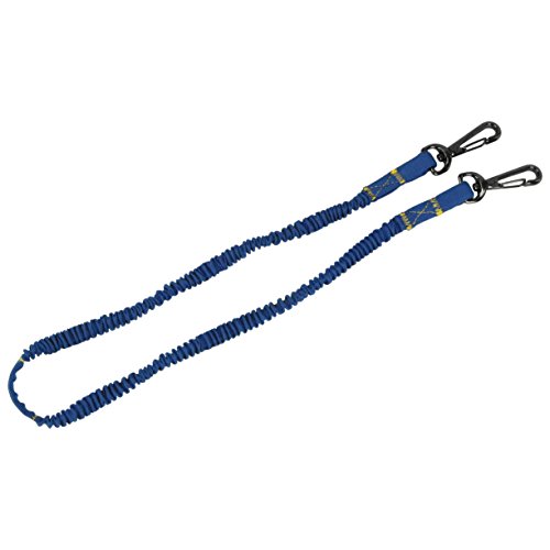 SK11(エスケー11) からみにくい 布製セーフティコード 自然長約730mm ブルー SSC-1NBL 送料無料