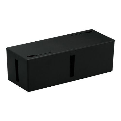 バッファロー BUFFALO ケーブルボックス 電源タップ&ケーブル収容 Lサイズ ブラック BSTB01LBK 送料無料