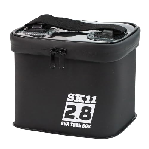 SK11(エスケー11) EVAツールボックス ブラック 2.8L ツールバッグ 工具収納 SEVA-2.8-BK 送料無料