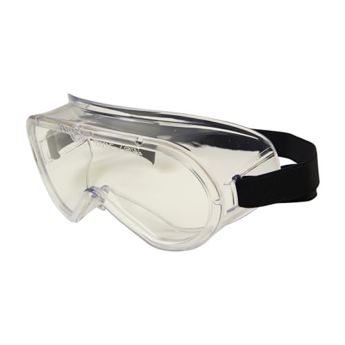 SK11 眼鏡の上からかけられる 無気孔タイプ 曇り止加工 セフティグラス DG-13N 送料無料