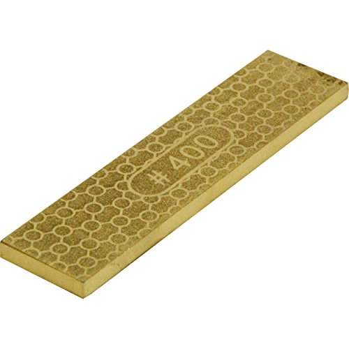 SK11(エスケー11) 両面ダイヤモンドプレート GOLD #400 #1000 25×100×5mm 電着ダイヤモンド 送料無料