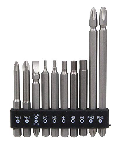 SK11(エスケー11) B-MOBILE プラス&ヘックスビット 10点セット SCB-103 6.35mm 六角軸 送料無料