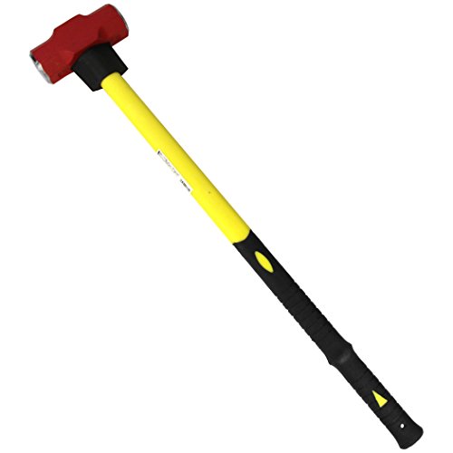 SK11(エスケー11) グラスファイバー柄 両口ハンマー プロテクションラバー付 4.5Kg 送料無料