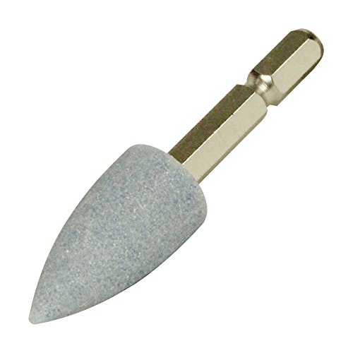 SK11(エスケー11) 六角軸 軸付砥石 ステンレス用 16mm×32mm 砲弾型 WA60NV No.51-HEX 送料無料