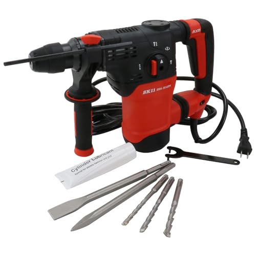 SK11(エスケー11) ロータリーハンマードリル コンクリート26mm SDSプラス 回転/打撃3モード ハツリ作業..
