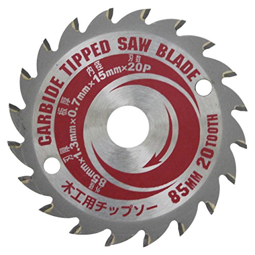 SK11(エスケー11) 充電マルノコ SCS-108V-13Li用 85mm 木工用チップソー SCS-8515CT 送料無料