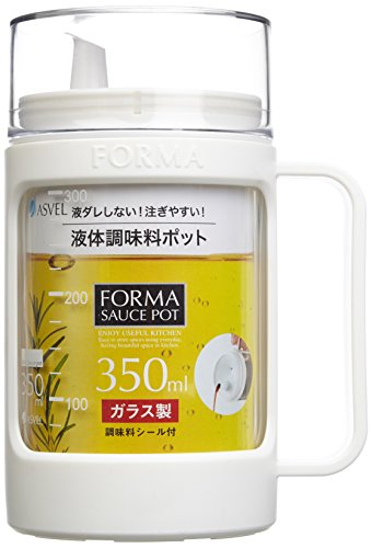アスベル ガラスポット(液体用) 「フォルマ」 ホワイト 1132 送料無料