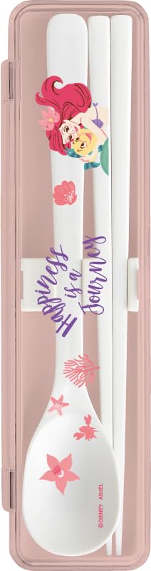 アスベル 箸 スプーン リトルマーメイド LM24 抗菌加工 音が鳴らない 送料無料