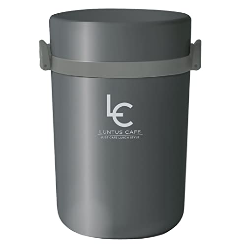 アスベル 保温ランチジャー ランタスB700 700ml グレー 幅13.0cm×奥行11.4cm×高さ18.0cm 送料無料
