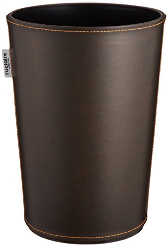 アスベル レザーゴミ箱S 「ルクレールコレクション」 6L ブラウン 送料無料