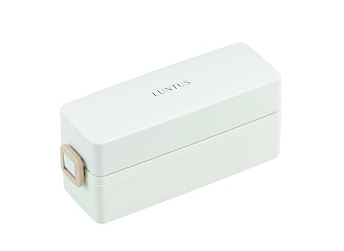 アスベル 弁当箱 スマートロック スリム 抗菌 Cランタス SS-T600N 2段 ホワイト 送料無料