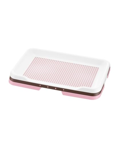 リッチェル お掃除簡単ステップトレー レギュラー ライトピンク 犬 送料無料