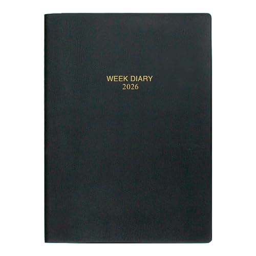 コレクト 手帳 2026 スケジュール帳 ウィークダイアリー ウィークリー レフト ワイヤリングとじ B5 D-43 2026年 1月始 送料無料